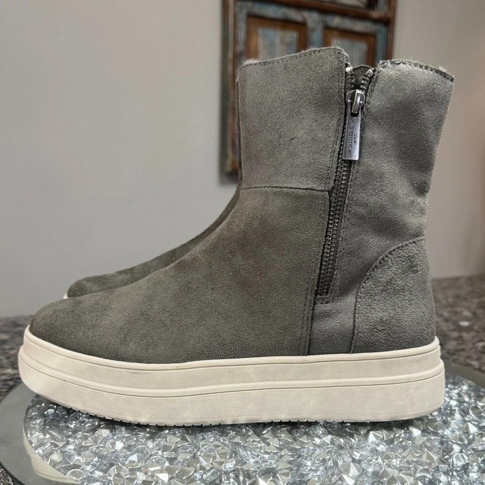J Slides waterproof Winter Boots with Side Zipper and soft fur lining 8